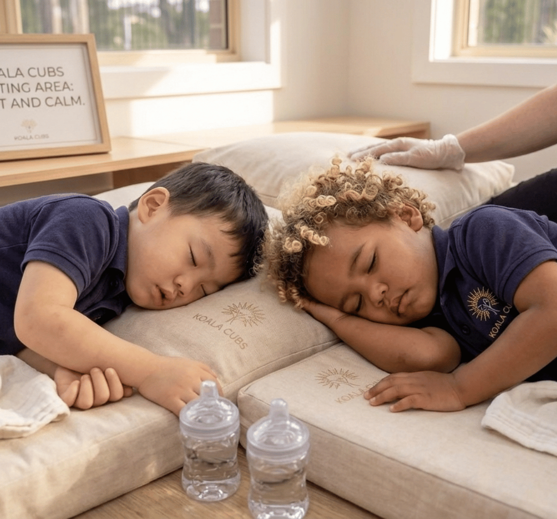 School-age children at Koala Cubs after-school program