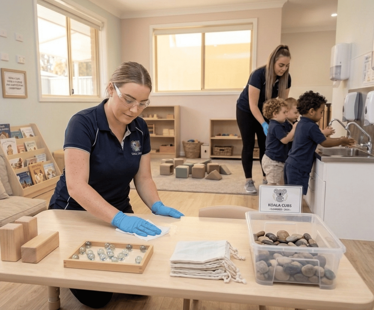 Pre-K children at Koala Cubs